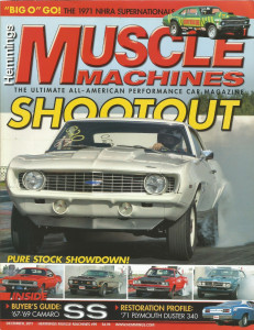 HEMMINGS MUSCLE MACHINES 2011 DEC - F85 W-31, ONTARIO, 340 DUSTER, HOT HORNET